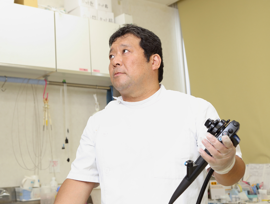苦痛の少ない胃カメラ・大腸カメラ検査を提供