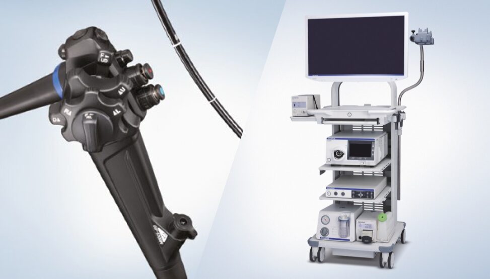 次世代の内視鏡システム オリンパス「EVIS X1」、新型細径胃カメラ（GIF-1200N）を導入しました。